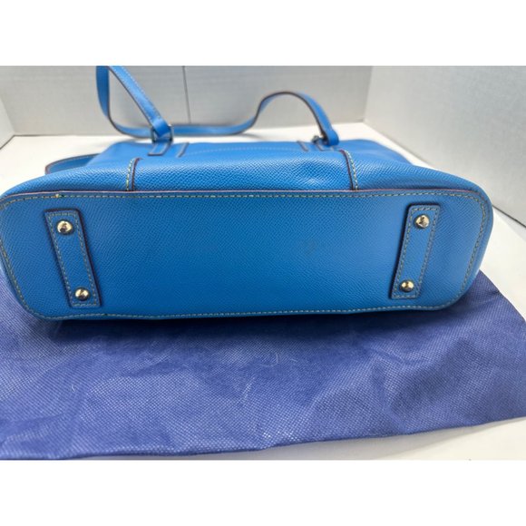 DOONEY & BOURKE blue pebble grain Lexington tote bag - Picture 4 of 6